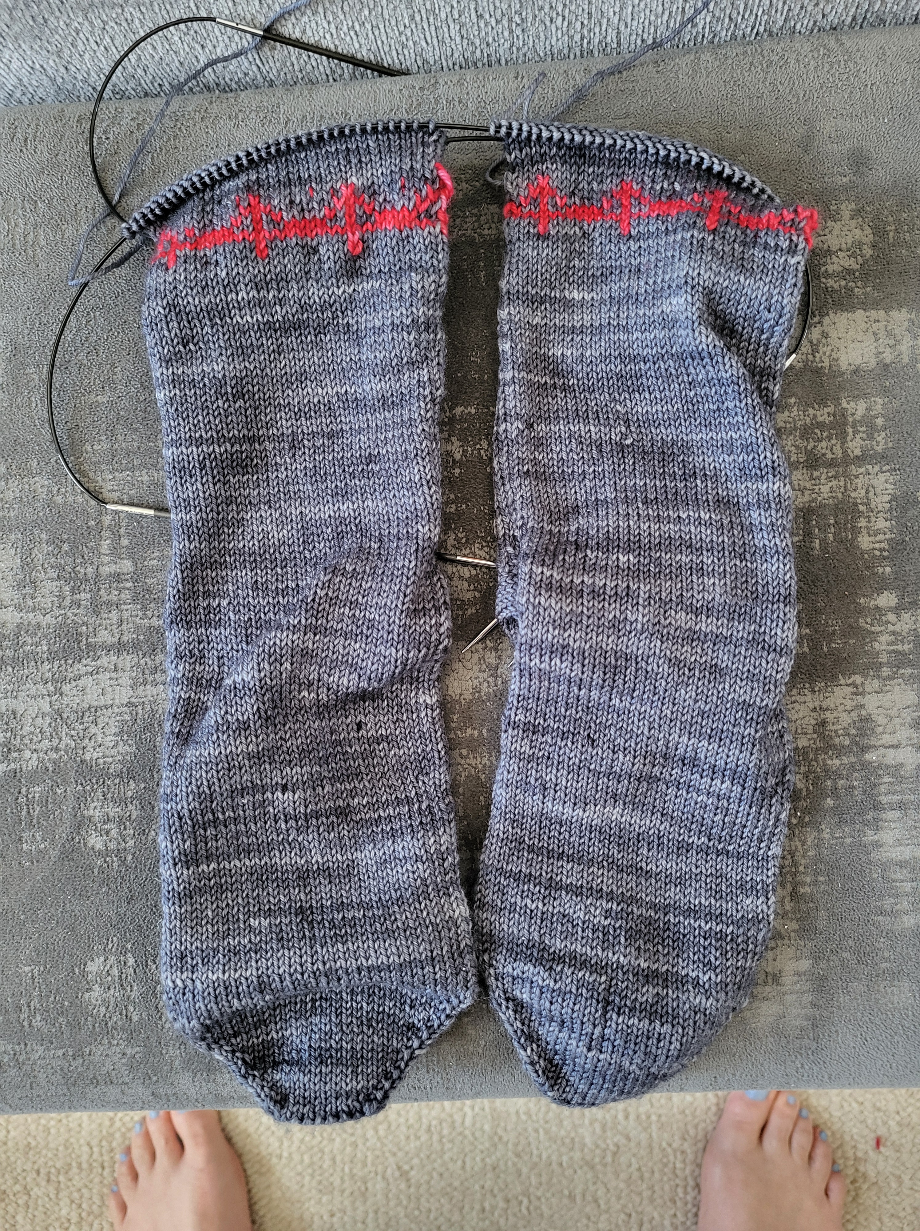 Wednesday WIPs: Head to Toe – Quite A Yarn